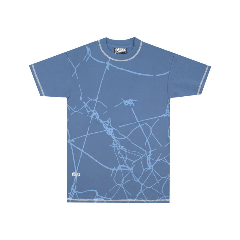 Frosted - Wire T-Shirt Navy