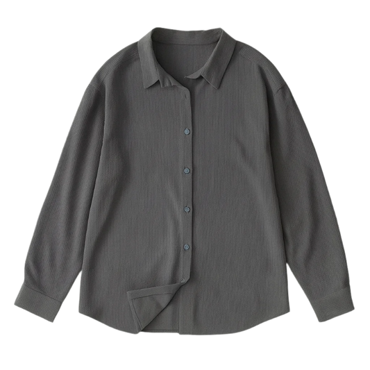 Chemise Texturée - Charcoal