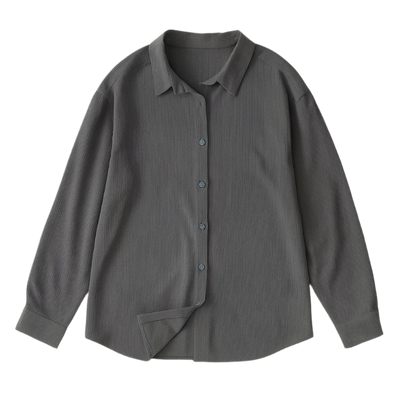 Chemise Texturée - Charcoal