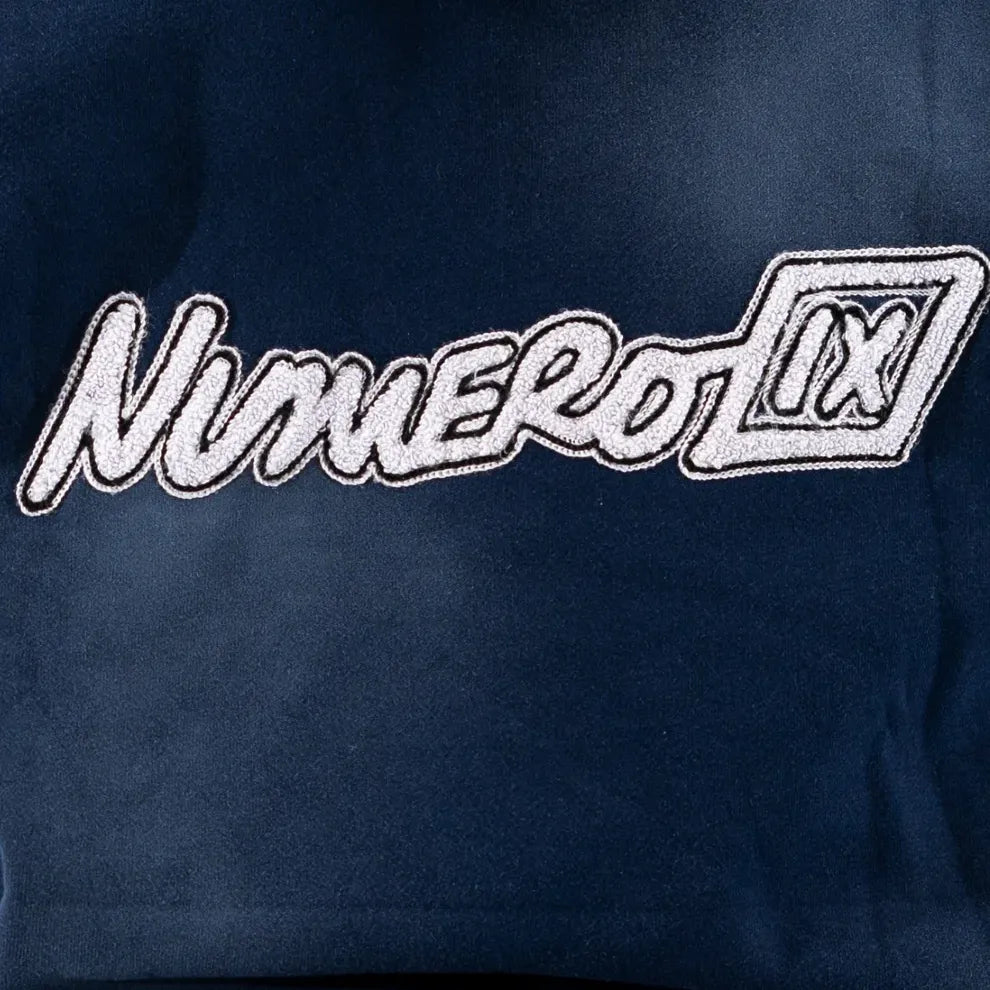 NUMERO IX - Blue Hoodie Signature