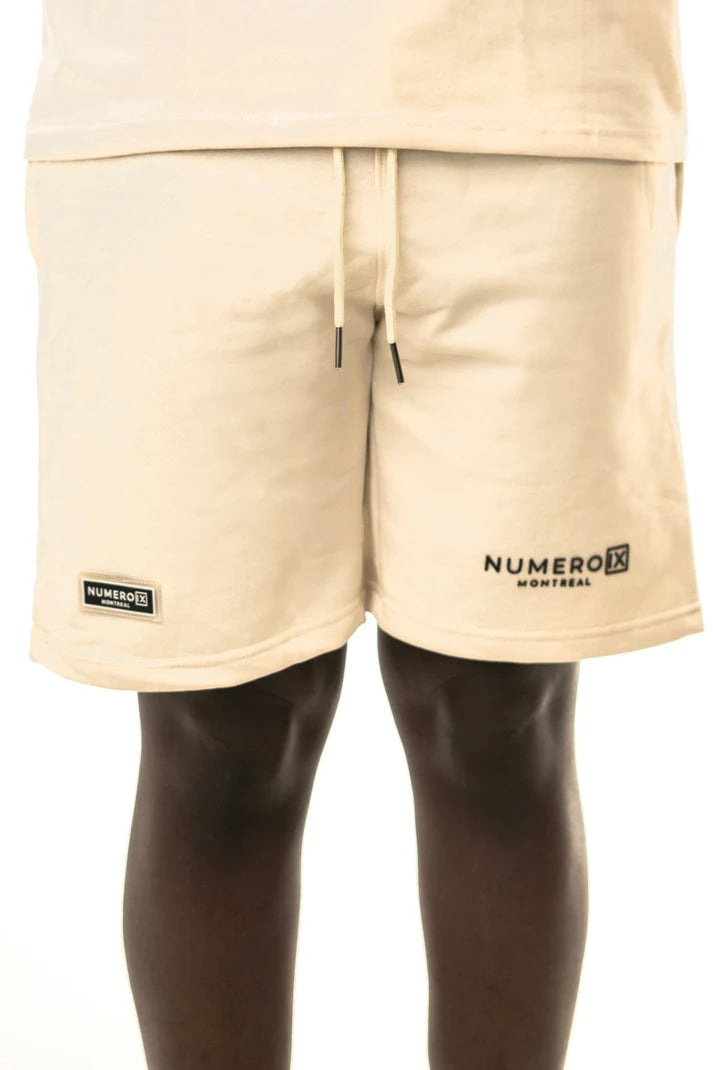 NUMERO IX - Cream Shorts