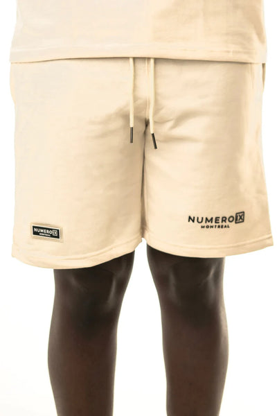 NUMERO IX - Cream Shorts