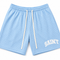 Blue Mesh Shorts - Saint White Logo