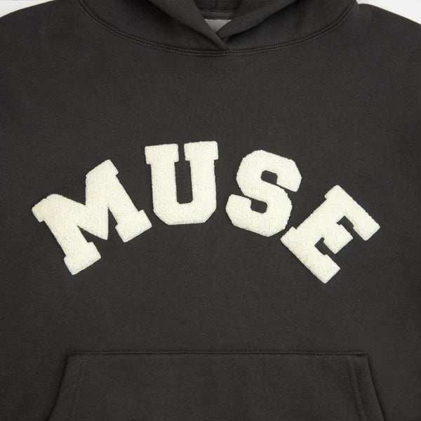 Heavyweight Chenille Hoodie - Steel