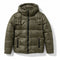 Nylon Down Parka Jacket - Olive