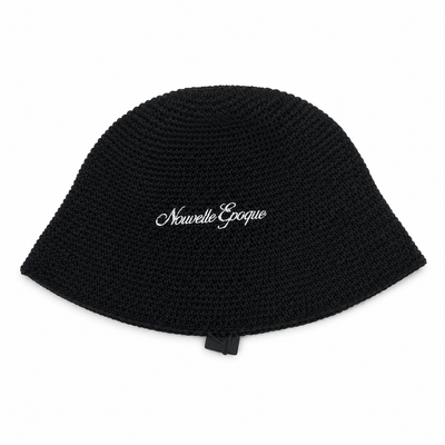 NE Black Bucket Hat