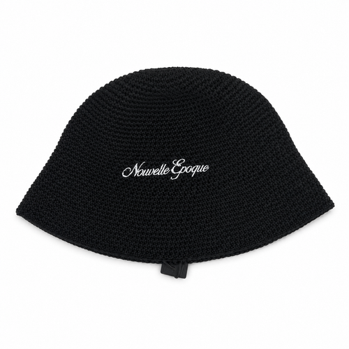 NE Black Bucket Hat