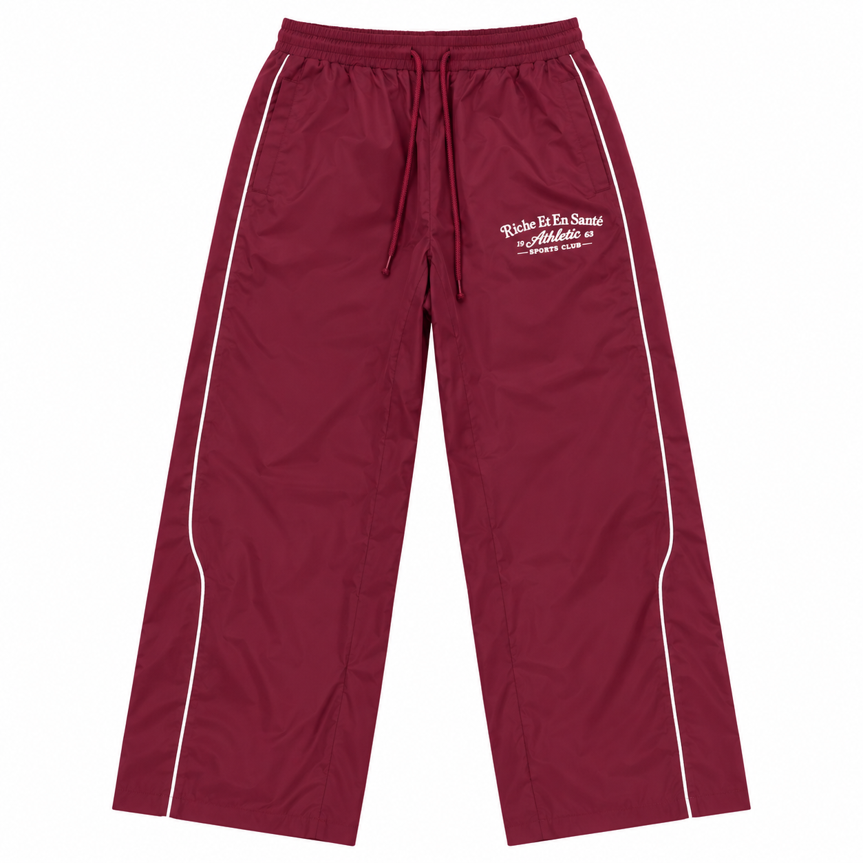 Burgundy Athletic Sports Pants