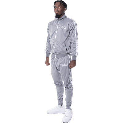 PLACÉ EXECUTIVE GREY TRACKSUIT