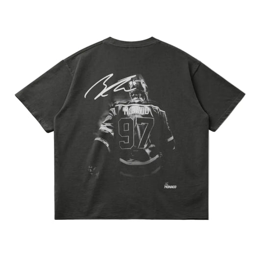 MCDAVID LEGACY BLUR TEE - DARK GRAY