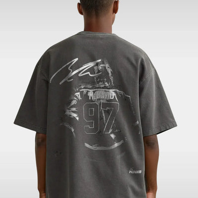 MCDAVID LEGACY BLUR TEE - DARK GRAY