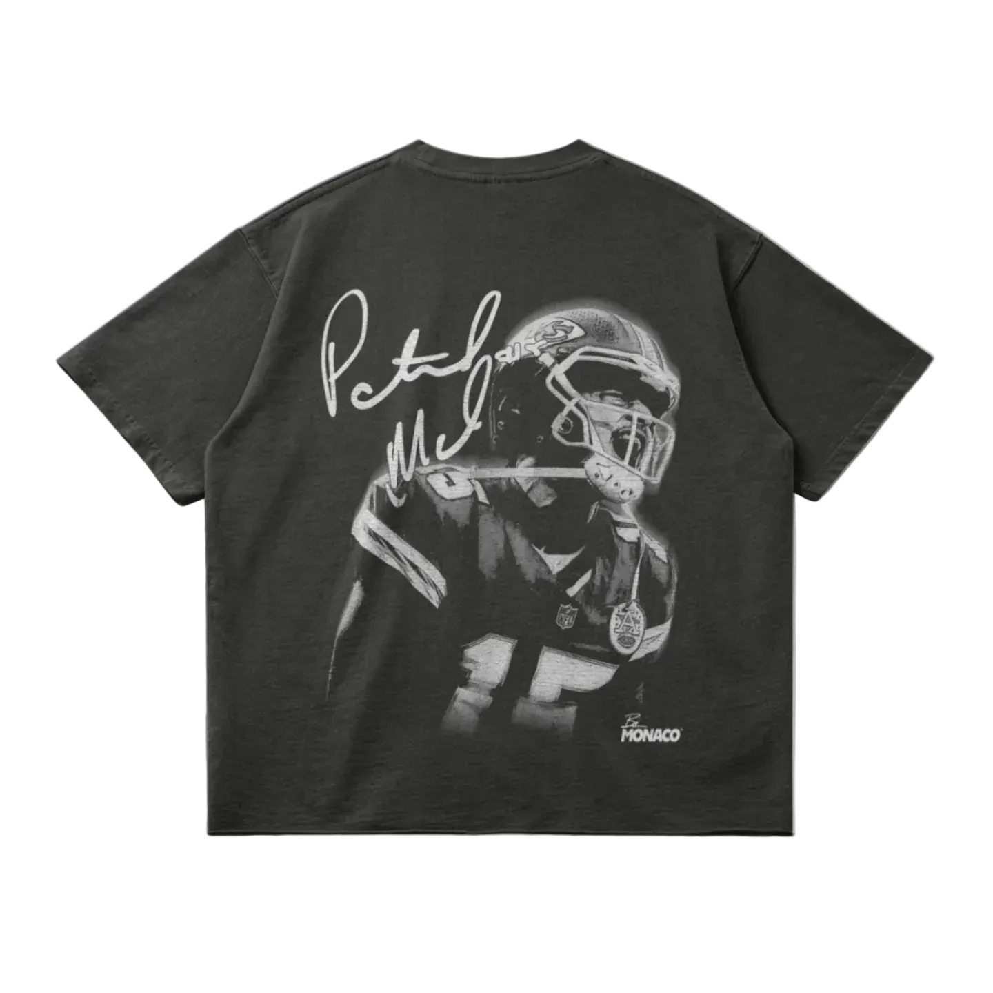 PATRICK MAHOMES BLUR TEE - DARK GRAY