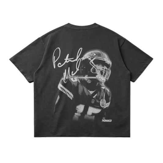 PATRICK MAHOMES BLUR TEE - DARK GRAY