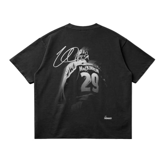 MACKINNON LEGACY BLUR TEE - FADED BLACK