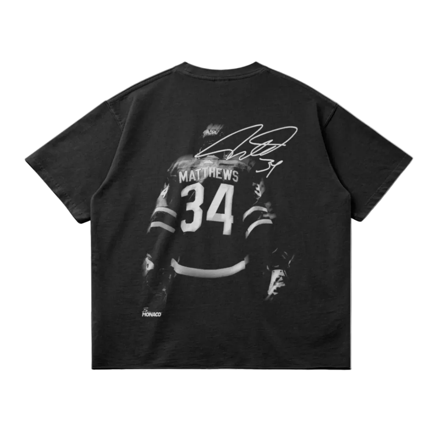 MATTHEWS LEGACY BLUR TEE - FADED BLACK