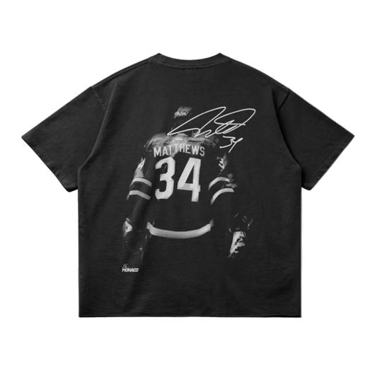 MATTHEWS LEGACY BLUR TEE - FADED BLACK