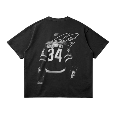 MATTHEWS LEGACY BLUR TEE - FADED BLACK