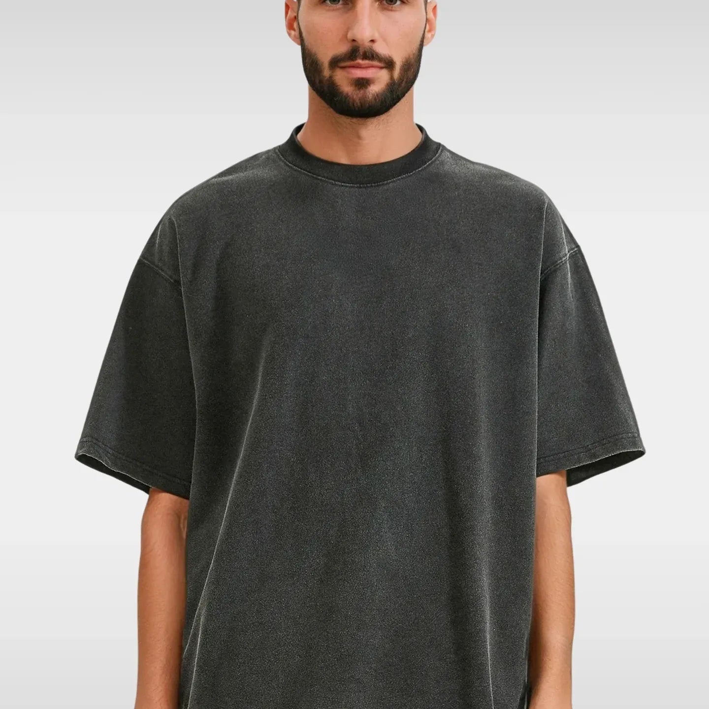 JOSH ALLEN BLUR TEE - FADED BLACK