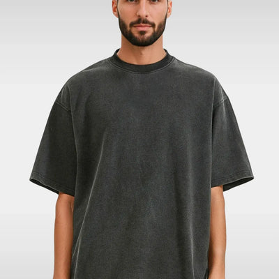 JOSH ALLEN BLUR TEE - FADED BLACK