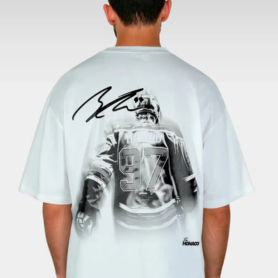 MCDAVID LEGACY BLUR TEE - ARCTIC WHITE