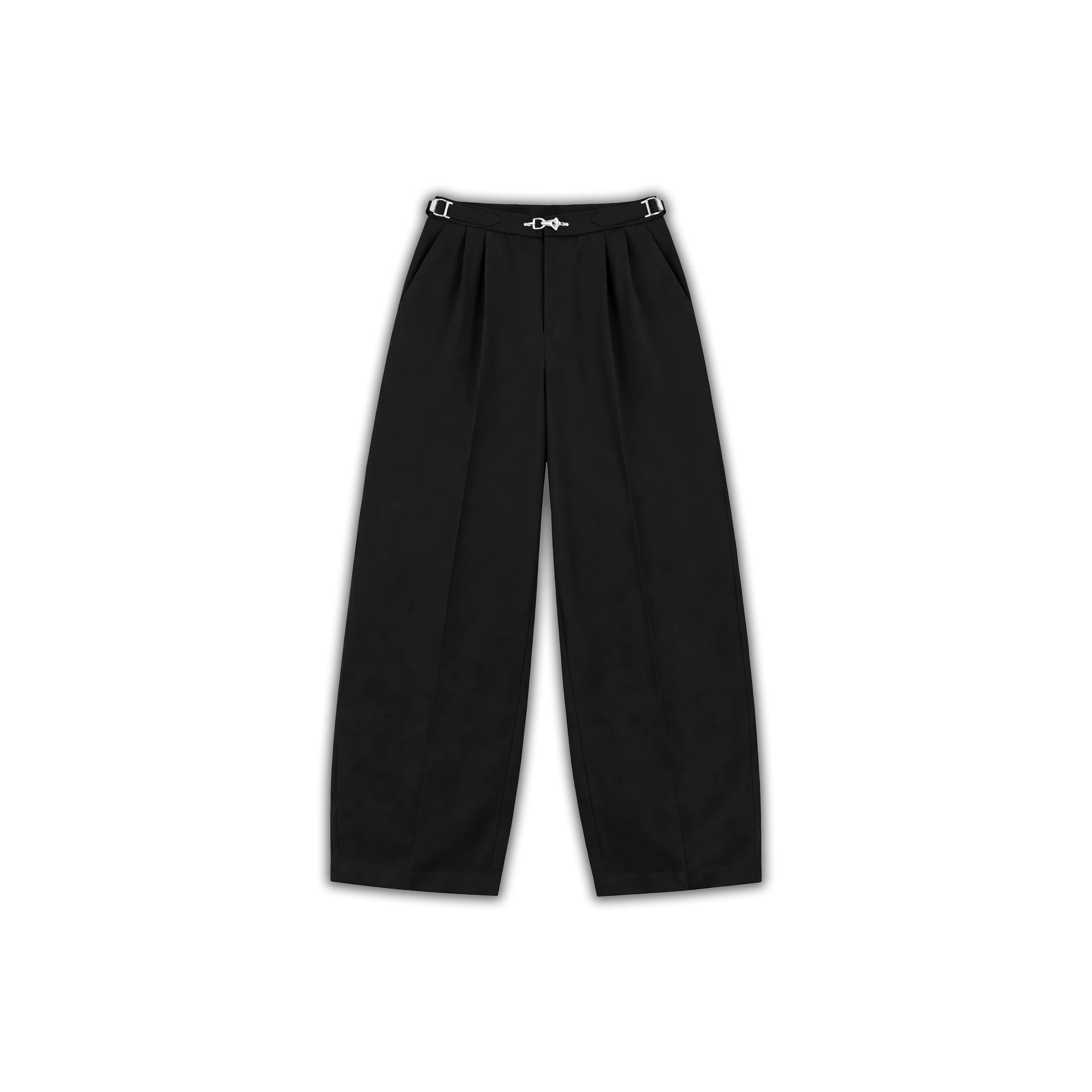 Monochrome Pleated Pants