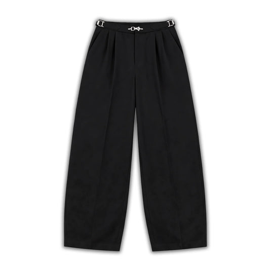 Monochrome Pleated Pants