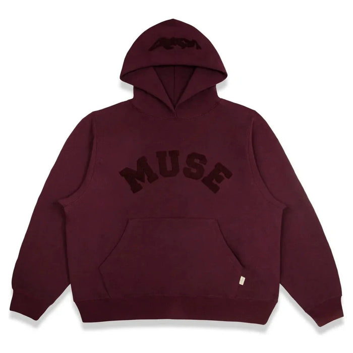 Heavyweight Chenille Hoodie - Plum