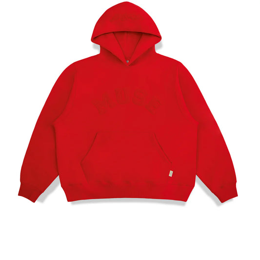 Sweat à capuche en chenille épaisse - Glaçage fraise