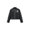 Monochrome Leather Jacket
