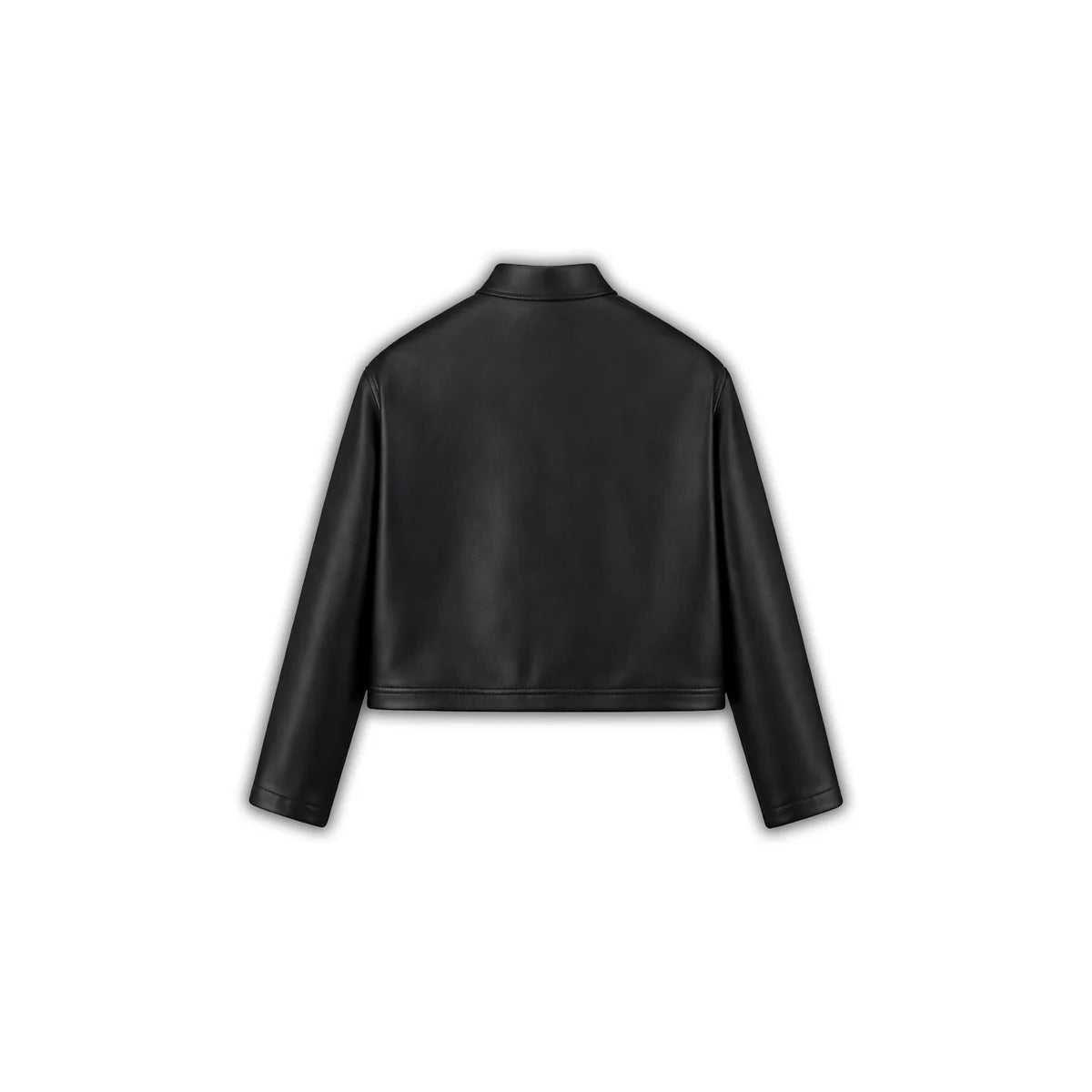 Monochrome Leather Jacket