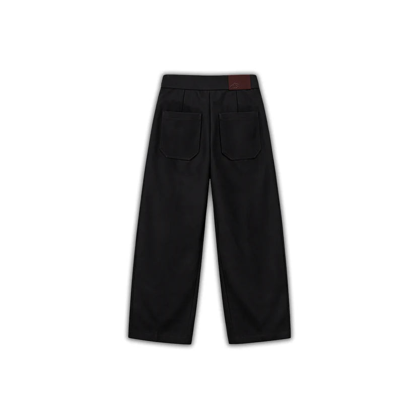 ABB - Pleated Trousers - Black