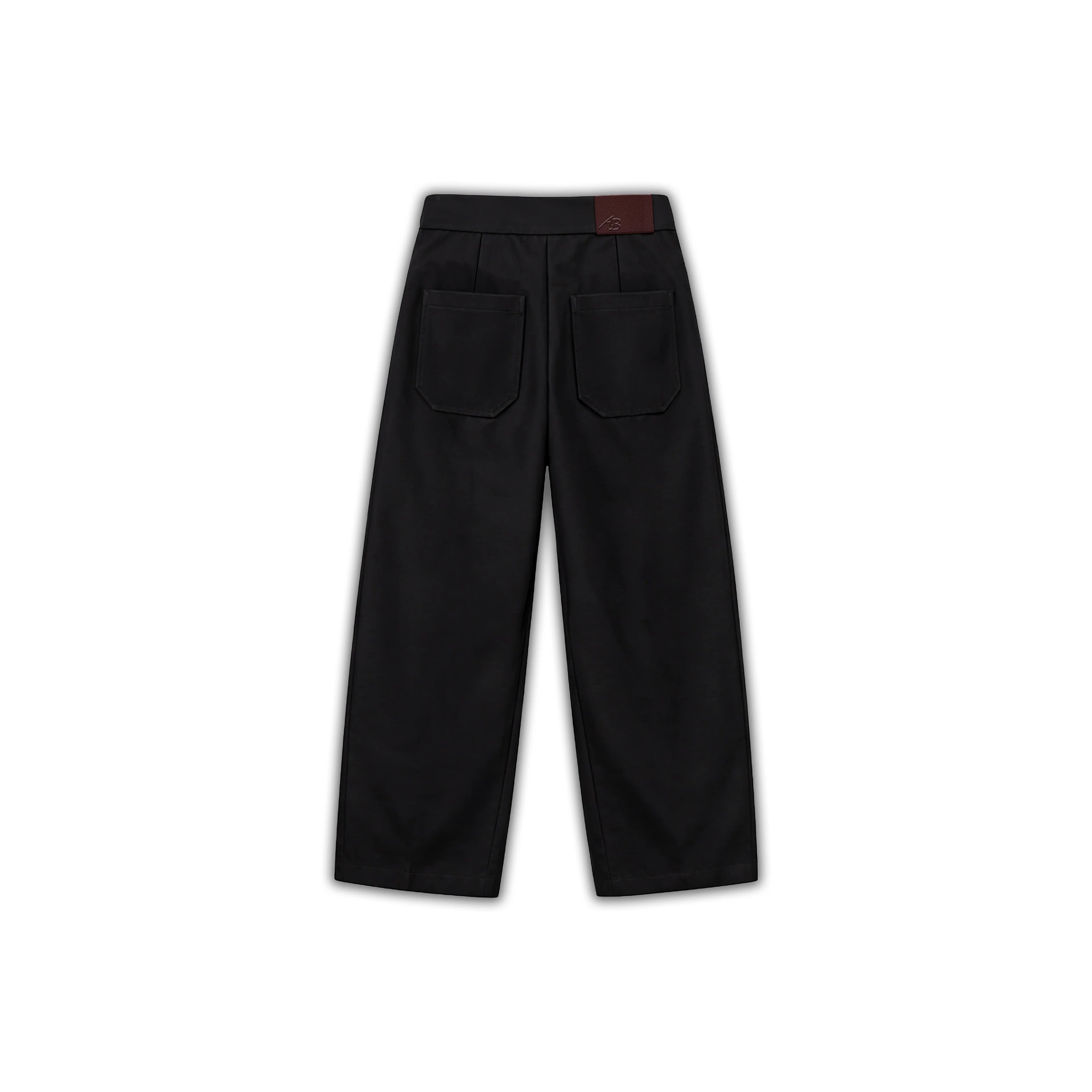 Monochrome Pleated Pants
