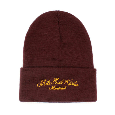 MEK Embroidery Beanie