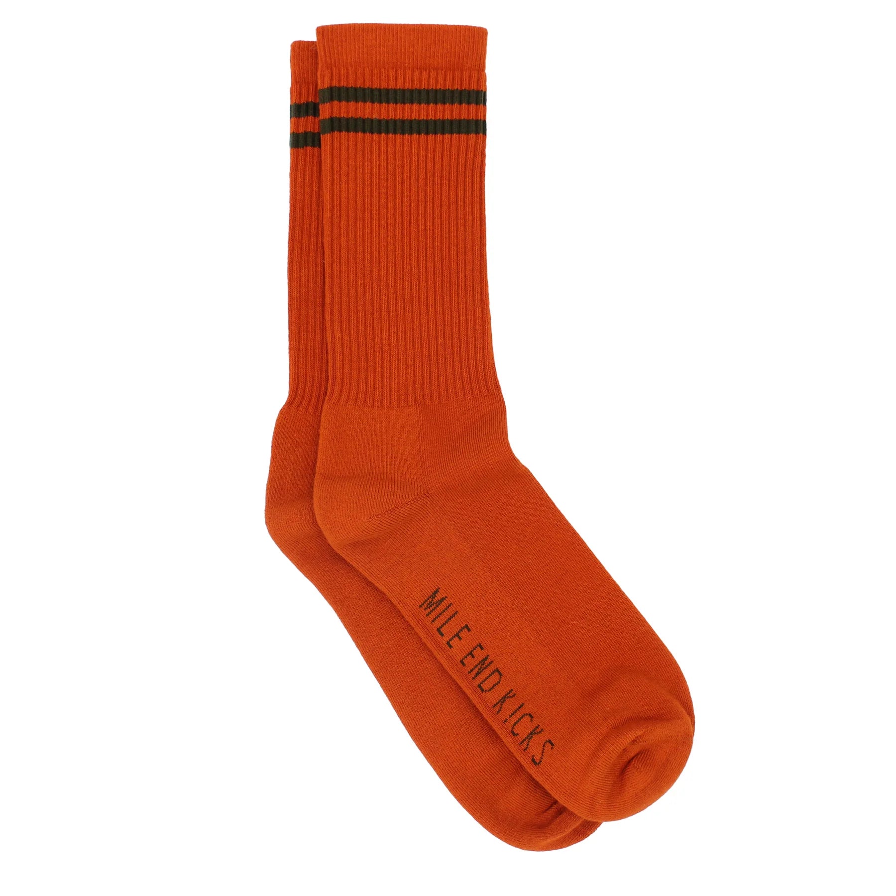 MEK Striped Sock - Jacquard Logo
