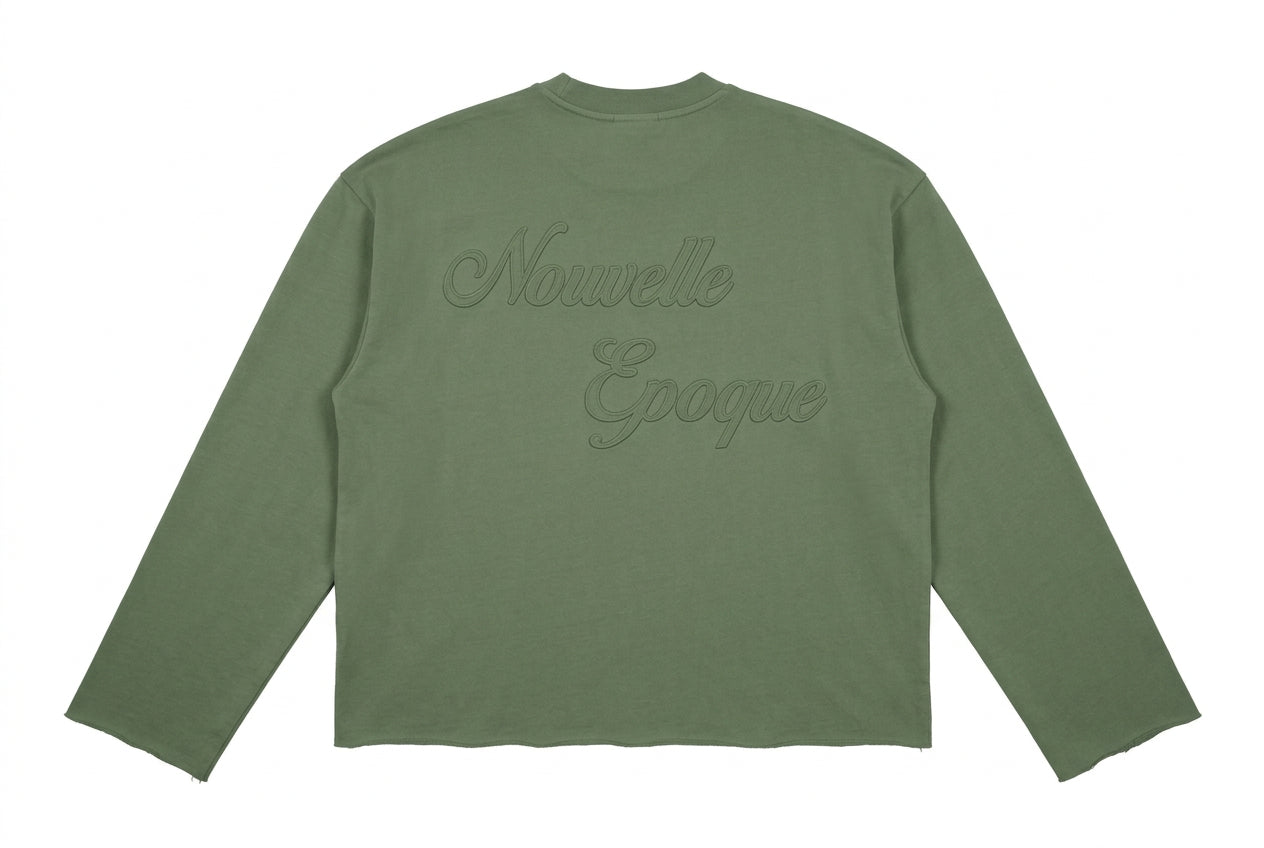 Nouvelle Époque Longsleeve Green - back flat lay