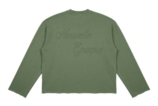 Nouvelle Époque Longsleeve Green - back flat lay
