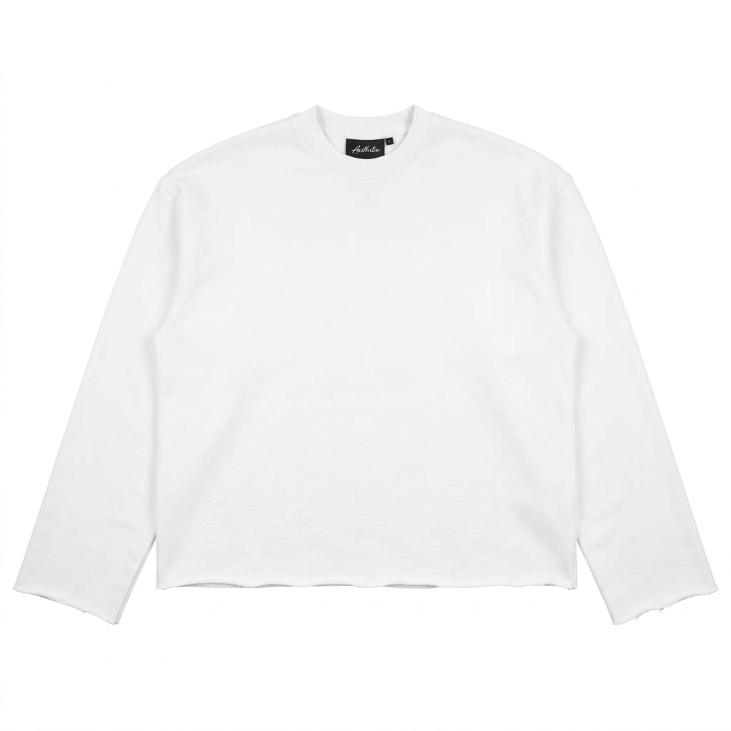 Nouvelle Époque Longsleeve White - front flat lay