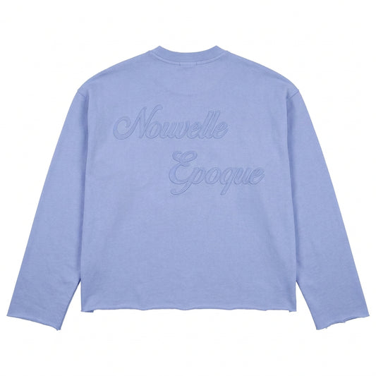 Nouvelle Époque Longsleeve Blue - back flat lay