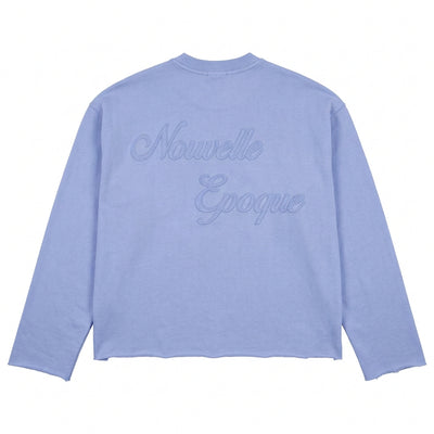 Nouvelle Époque Longsleeve Blue - back flat lay