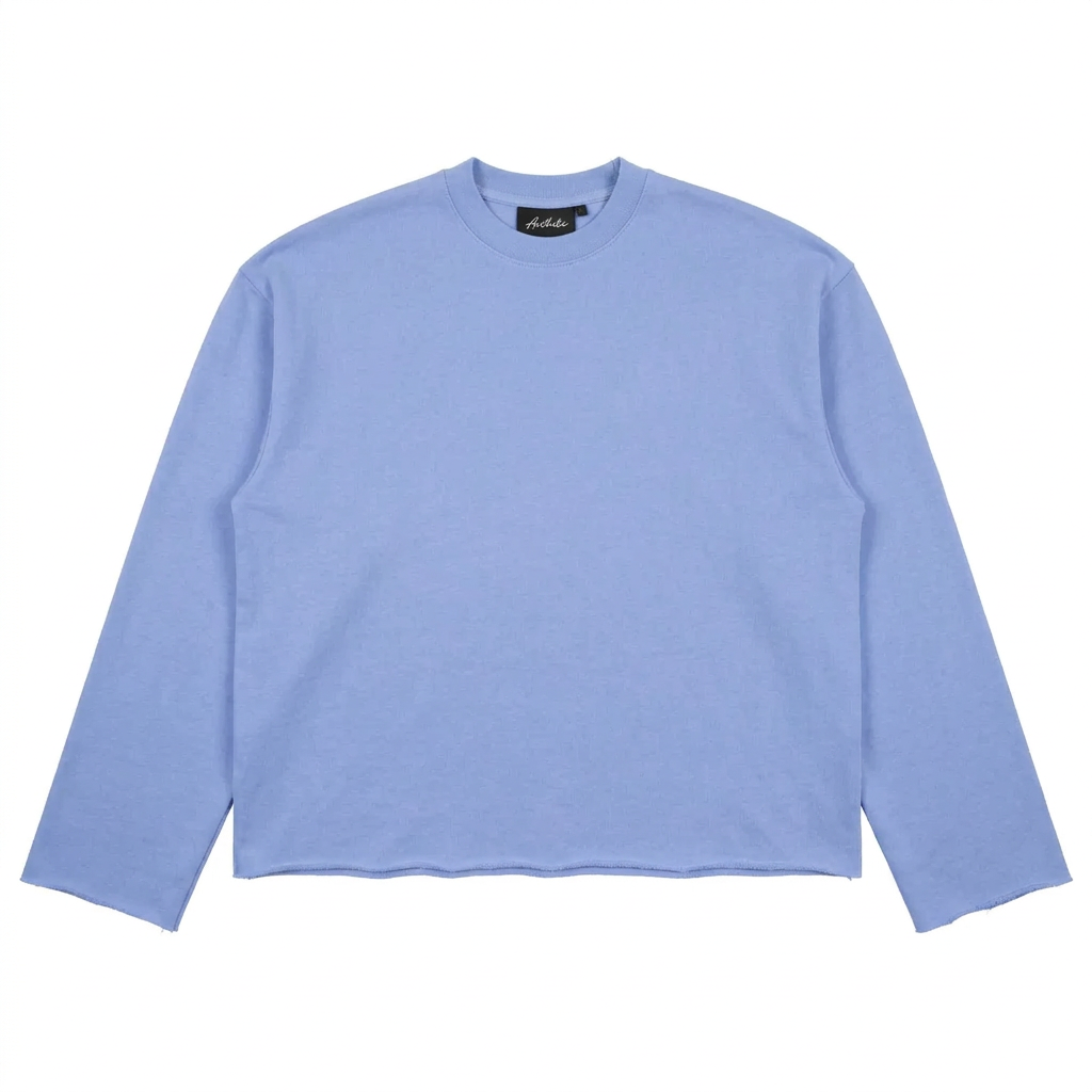 Nouvelle Époque Longsleeve Blue - front flat lay