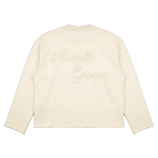 Nouvelle Époque Longsleeve Cream - back flat lay