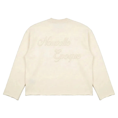Nouvelle Époque Longsleeve Cream - back flat lay
