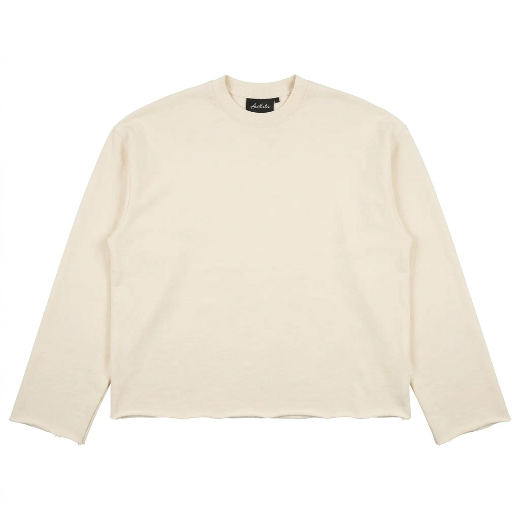 Nouvelle Époque Longsleeve Cream - front flat lay