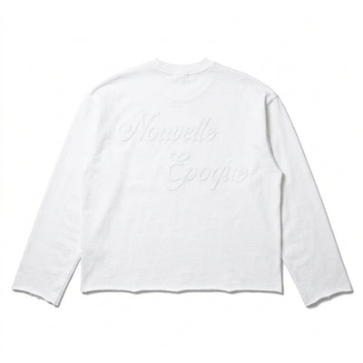 Nouvelle Époque Longsleeve White - back flat lay
