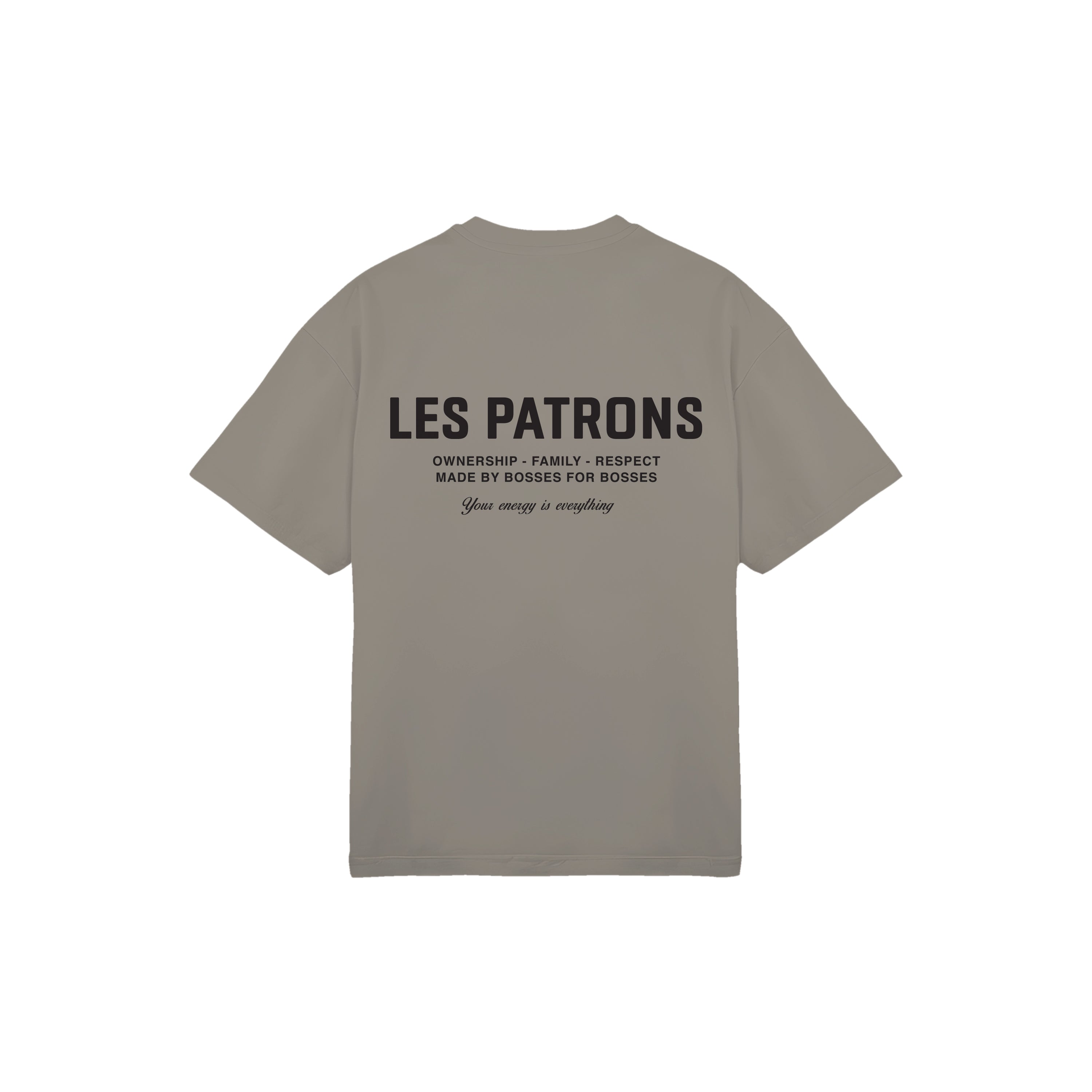 ''Les Patrons'' Beige OwnerShip Tee