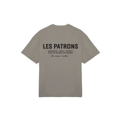 ''Les Patrons'' Beige OwnerShip Tee