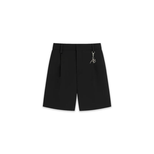ABB - Pleated Shorts - Black