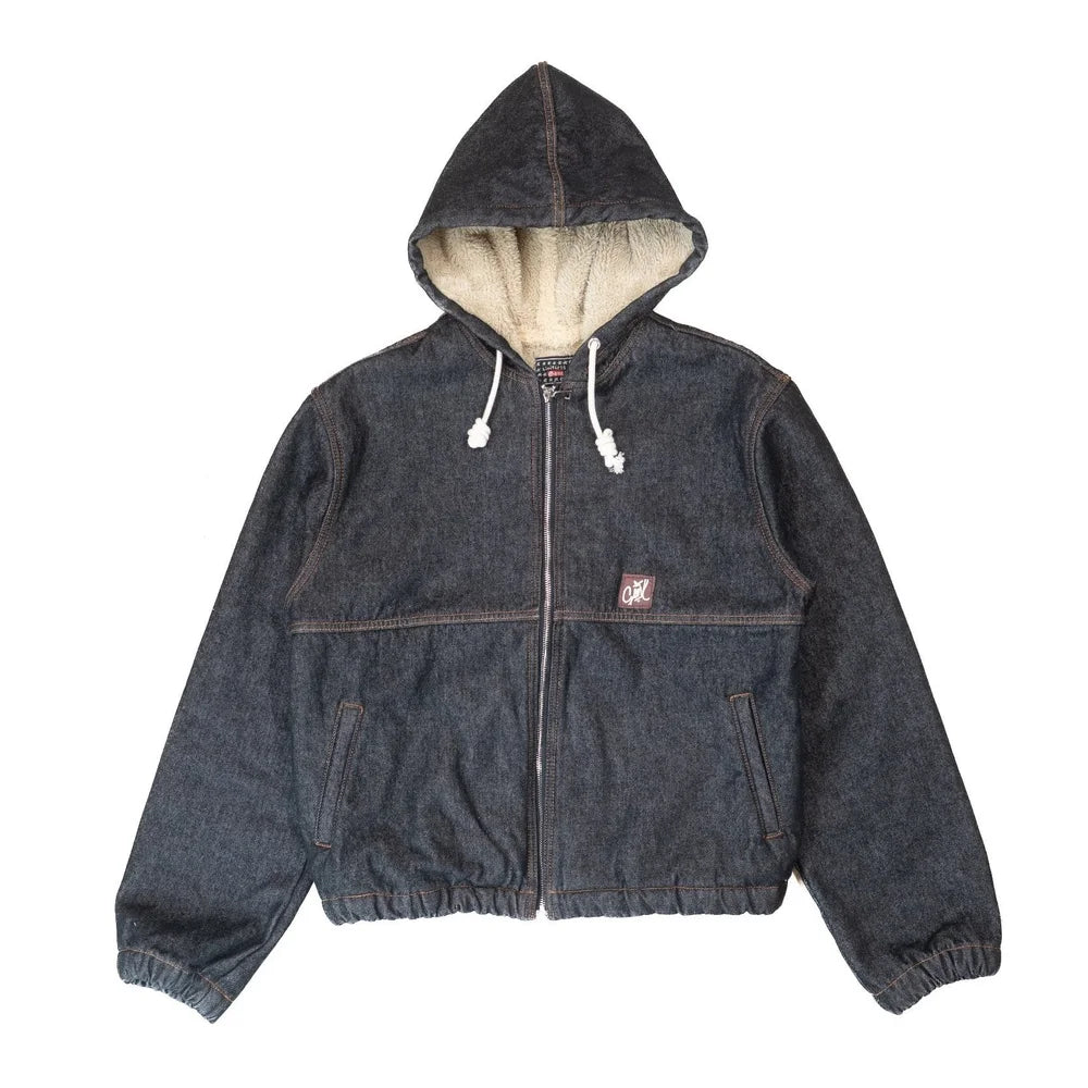 Dark Wash Denim Jacket - Gonepants