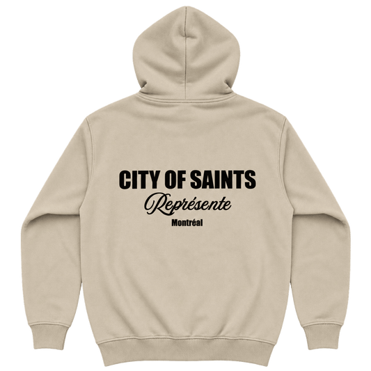 Saint - Represents Apricot Zip Up Hoodie