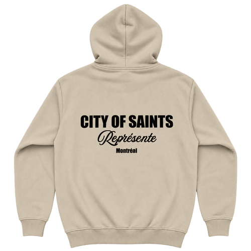 Saint - Represents Apricot Zip Up Hoodie